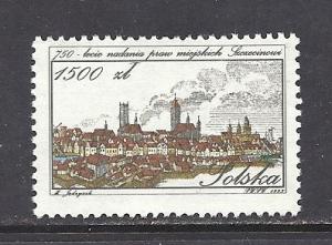 Poland Sc # 3150  mint lightly hinged 
