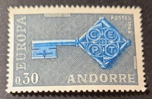 AD - Andorra 1968 30c Europa U-VF