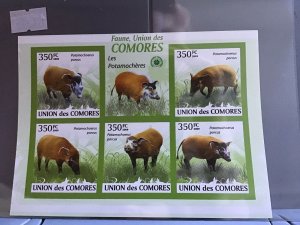 Comoro Islands 2009 Hogs   mint never hinged stamps sheet R24100