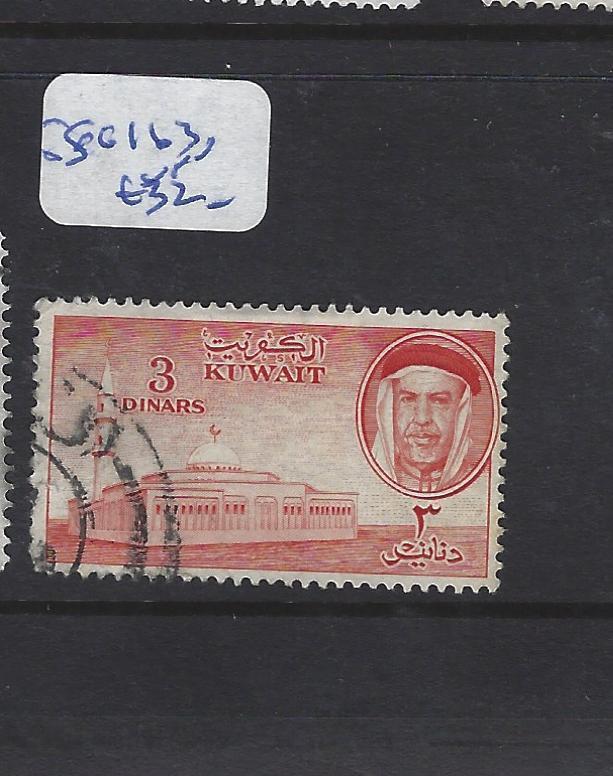 KUWAIT (P3112B)  3D  SG 163   VFU