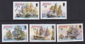 Jersey 1190-1195 Ships MNH VF