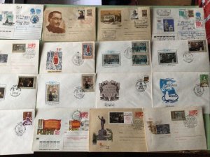 Russian Vintage Covers 16 Items Ref A1237 