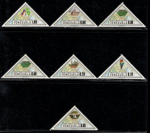 VENEZUELA SC# 1042-1048 FVF/MLH