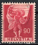 Switzerland 1941: Sc. # 274; Used Single Stamp