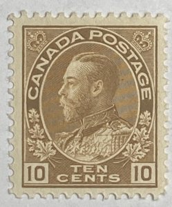 CANADA 1911-1925 #118 King George V 'Admiral' Issue - MNH (CV 150$ +)