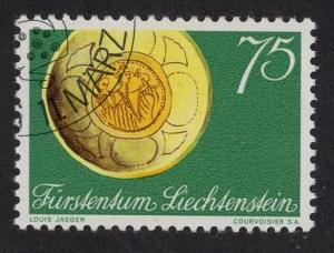 Liechtenstein  #480  1971   cancelled  national museum  75rp