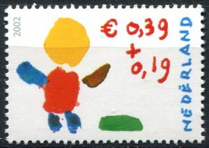 Netherlands Sc#B737d MNH, 39c+19c multi, Children Stamps 2002 (2002)