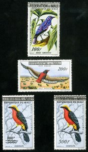 Mali Stamps # C5-8 MLH VF Bird set Scott Value $44.75