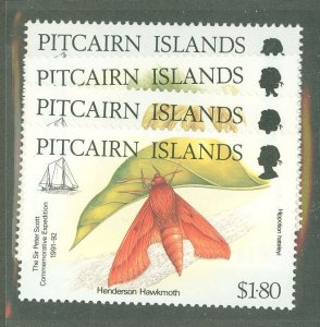 Pitcairn Islands #371-374 Mint (NH) Single (Complete Set)