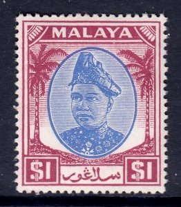 Malaya (Selangor) - Scott #92 - MH - SCV $4.00