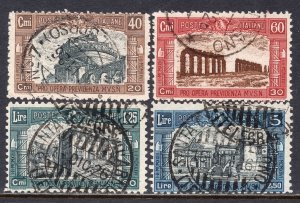 5012 - Italy 1926 - Old Building - Capitol - Aqueduct - Used Set