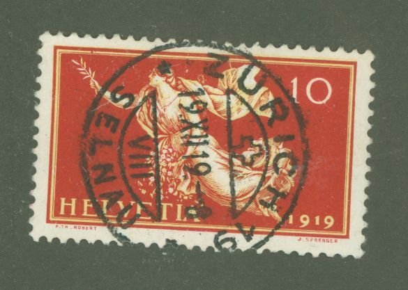 Switzerland #191 Used Single