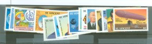 St. Vincent #1746-1760 Mint (NH) Single (Complete Set)