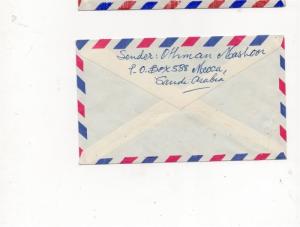 SAUDI ARABIA;  1970s early AIRMAIL COVER fine used item Mecca - Colorado