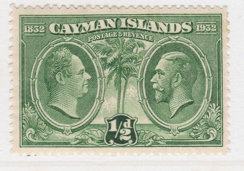 British Colony Cayman Islands 1932 1/2d MH Stamp A22P19F8935