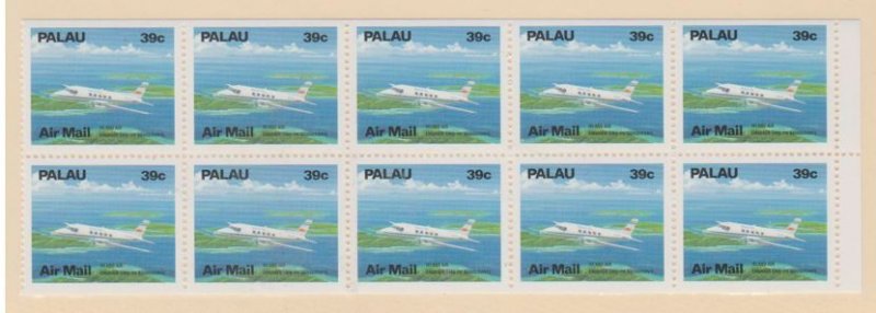 Palau Scott #C19a Stamps - Mint NH Booklet Pane