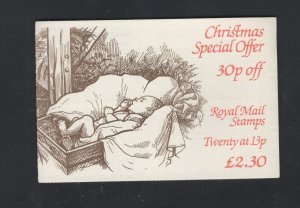 GB - #FX7 1984 £2.30 Christmas booklet  CV £5.00