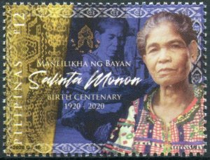 Philippines 2020 MNH People Stamps Salinta Monon Filipino Weaver Cultures