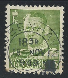 Denmark #306 15(o) Frederik IX