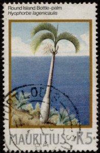 Mauritius #594 Round Island Bottle Palm Used CV$2.50