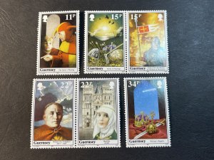 GUERNSEY # 356-361-MINT NEVER/HINGED--COMPLETE SET--1987