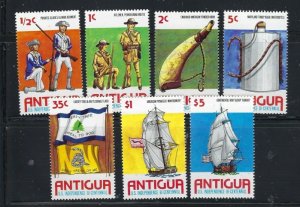 Antigua 423-29 MNH 1975 U.S. Bicentennial (fe5842)