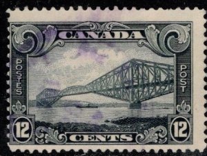 1929 Canada Scott #-156 12 Cent Quebec Bridge Used