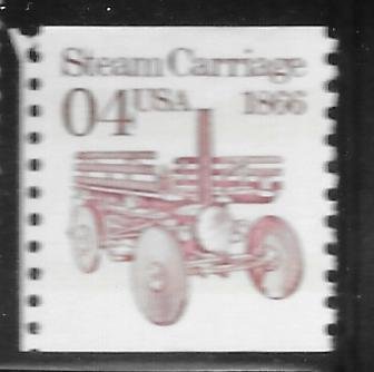 USA 2451b: 4c Steam Carriage, single, MNH, F-VF.