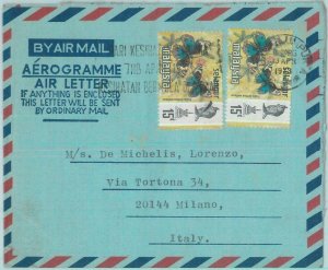 83384 - MALAYA  Selangor  -  Cover to ITALY - BUTTERFLIES