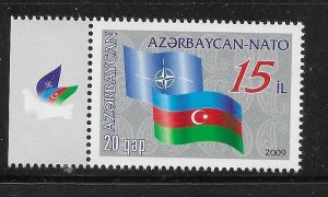 Azerbaijan 2009 Nato Flag MNH A1513