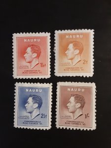 Nauru #35-38             NH