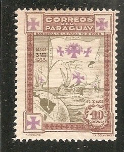 Paraguay    Scott  330   Columbus' Ships   Unused