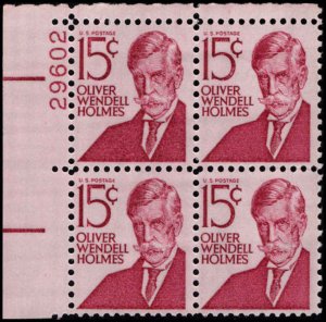 US #1288 HOLMES MNH UL PLATE BLOCK #29602 DURLAND $1.60