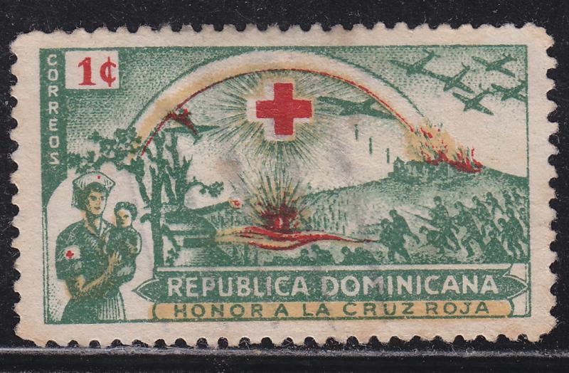 Dominican Republic 408 80th Anniversary of the Intl. Red Cross 1944