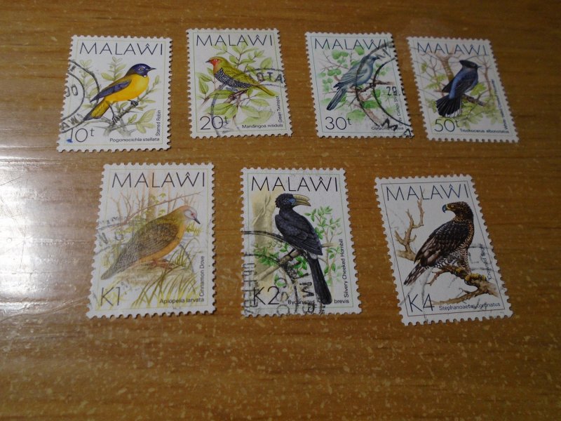 Malawi  #  523/525-26/528/530-32  used