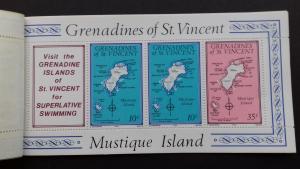 St Vincent 1976 Booklets x 7 Mint