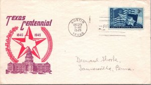 FDC 1945 - SC #938 - Austin, Texas - F59468