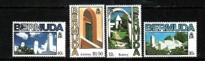 Bermuda-Sc#461-4- id3-unused NH set-Architecture-1985-