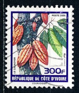 Ivory Coast #1075 Single Used