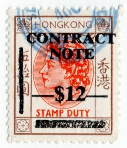 (I.B) Hong Kong Revenue : Contract Note $12 on $50 OP