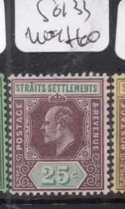 Malaya Straits SG 133 MOG (4dmb)