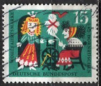 Germany; 1964: Sc. # B401: O/Used Single Stamp