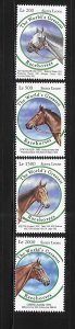 Sierra Leone 2001 Horses Race Horse Sc 2416-2419 MNH A556