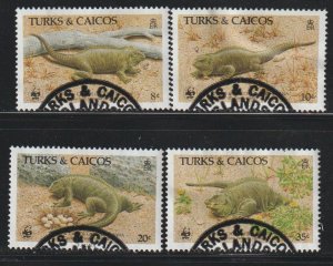 Turks and Caicos Islands  SC  710-13 Used