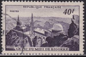 France 673 Pic-du-Midi Observatory 40Fr 1951