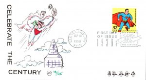 #3185f Superman Wilson FDC