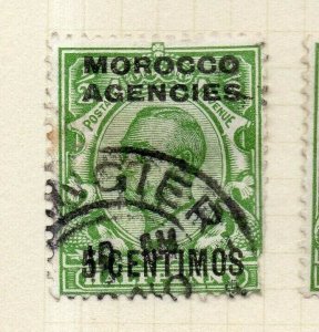 Morocco Agencies British PO 1912 Issue Fine Used 5c. Optd Surcharged NW-180582