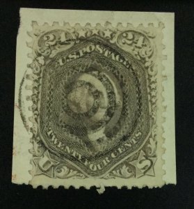 MOMEN: US STAMPS #70 USED LOT #52743
