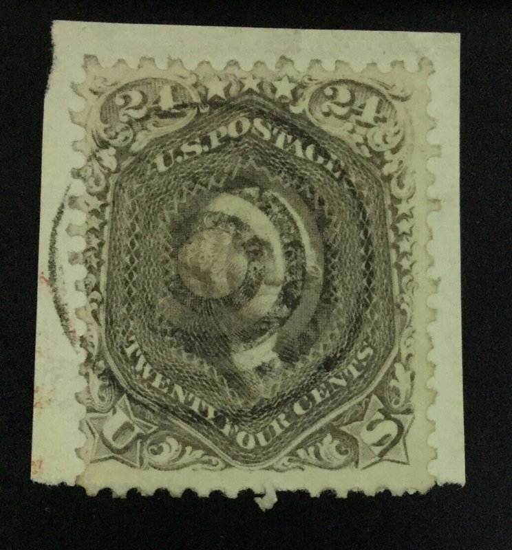 MOMEN: US STAMPS #70 USED LOT #52743