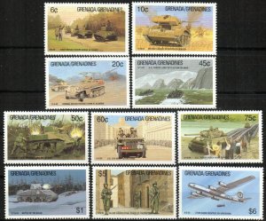 Grenada Grenadines Stamp 1164-1173  - World War II